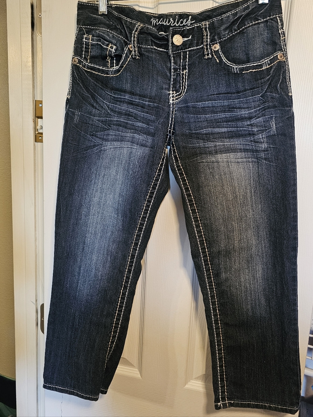 Maurice's Denim Capris. Size 5/6